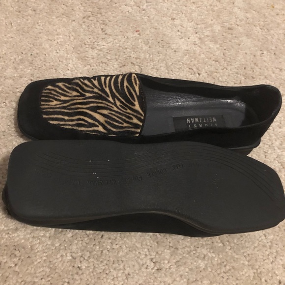 🔥 Stuart W... leather tiger flats - Picture 3 of 3
